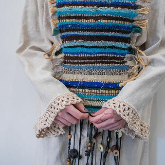 Handmade patrachil ( priest’s ritual collar)